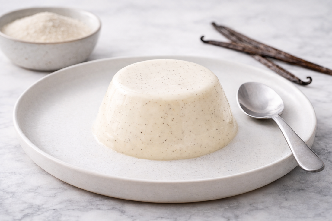  Panna Cotta de Vainilla