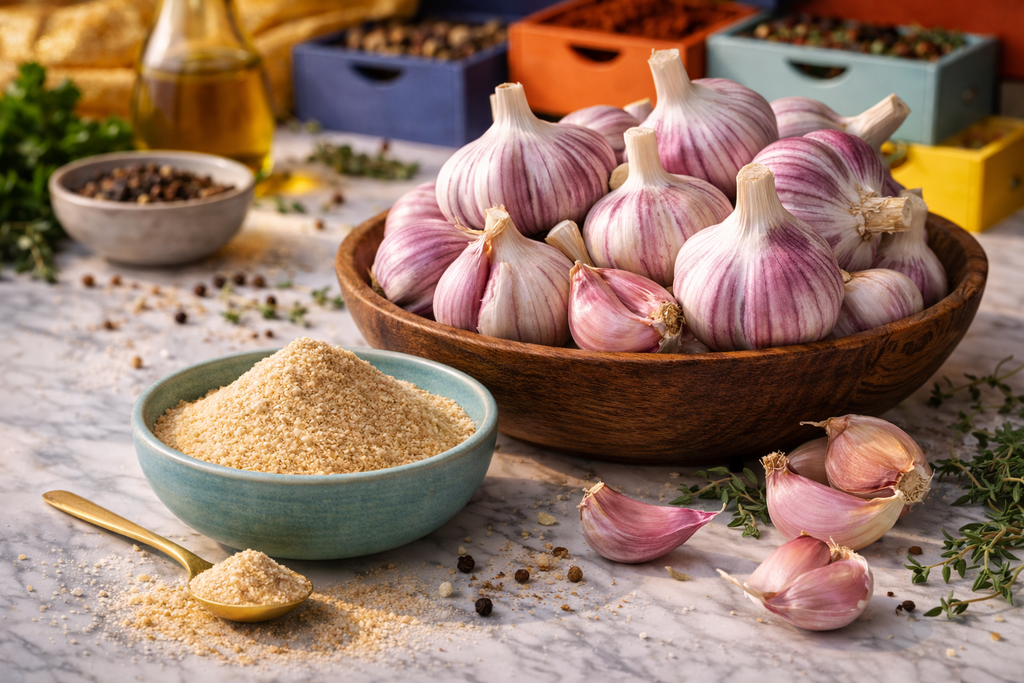 Ajo Morado Purple Stripe / Purple Stripe Garlic